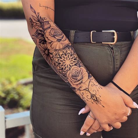 tattoo idee frau arm